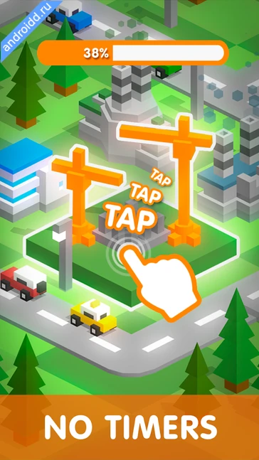 Картинка Tap Tap Idle City Builder Sim Возможности