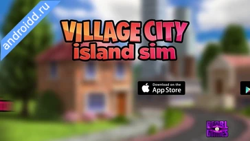 Видео  Village Island City Simulation Геймплей