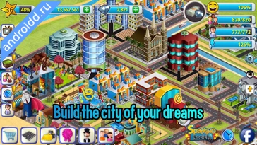 Видео  Village Island City Simulation Графика